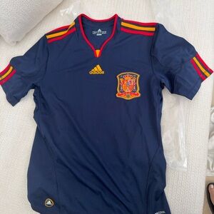 Adidas Kids Spain National Team Navy Soccer Jersey